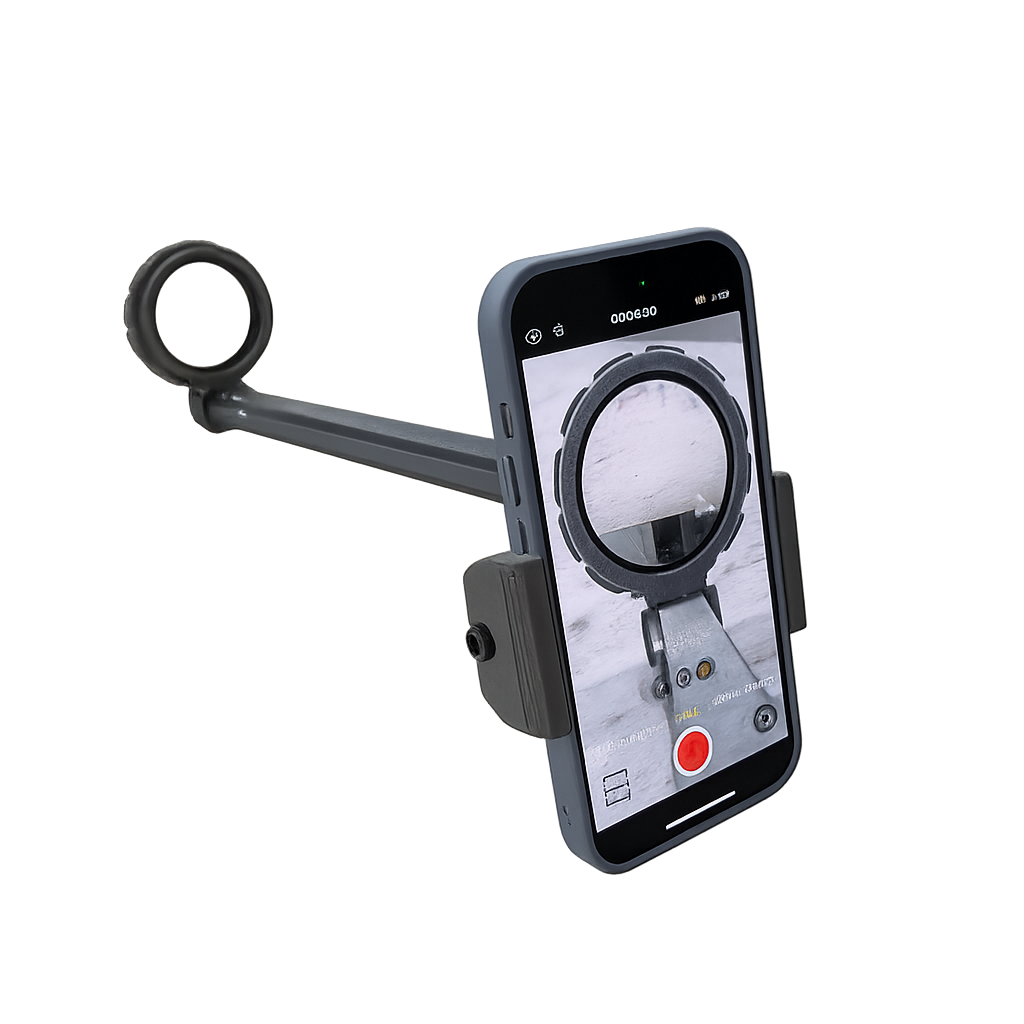 Glaucoscan Adapter with Smartphone and +20D Lens